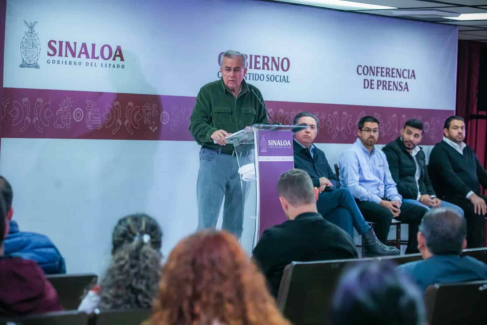 Gobernador de Sinaloa asegura que le hace falta Enrique Inzunza en el Gabinete