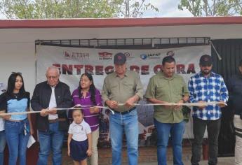 Gildardo Leyva cierra su último día al frente de El Fuerte con la entrega de obras con valor de 8 MDP