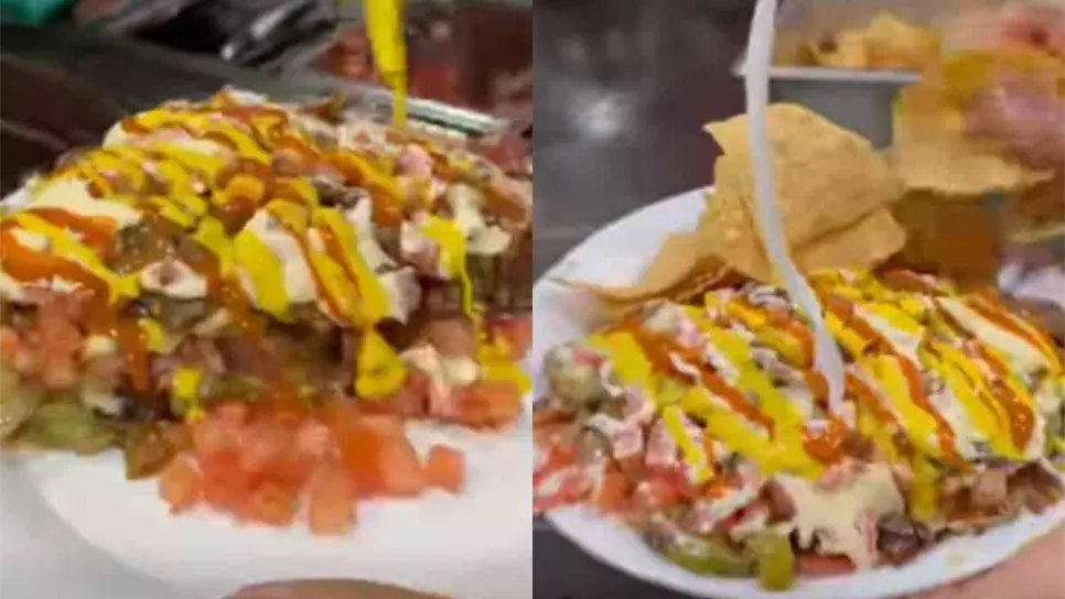 Así preparan unas salchipapas en Ciudad Obregón, Sonora | VIDEO