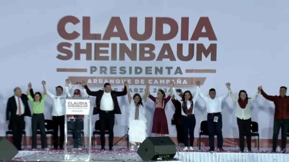 Claudia Sheinbaum arranca su campaña por la Presidencia de México