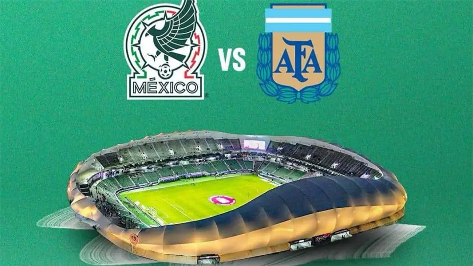 El partido será este 22 de marzo. FOTO: Selección Mexicana en X