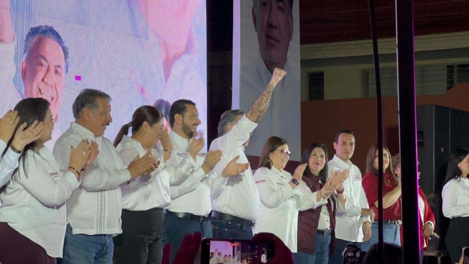 Imelda Castro y Enrique Inzunza arrancan su campaña al Senado por Morena