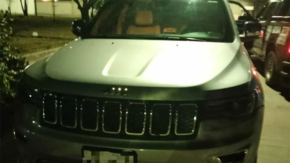 La camioneta fue robada el año pasado. FOTO: Cortesía