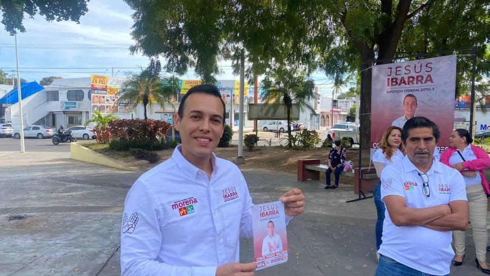 Jesús Ibarra asegura que caminará «más que los otros candidatos» en su arranque de campaña