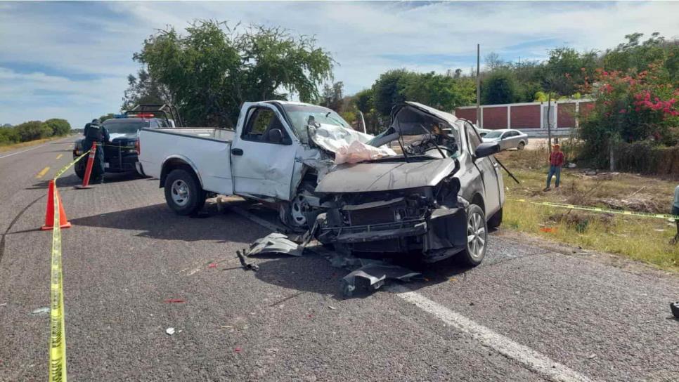 Fatal choque deja a dos personas sin vida y seis más lesionadas en Pericos, Mocorito