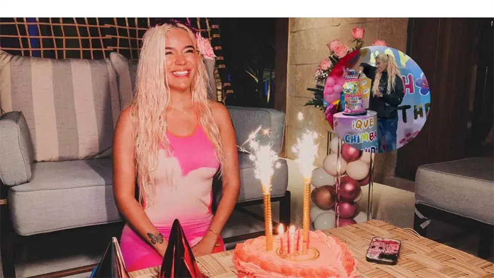 Karol G. festeja su cumpleaños 33. | FOTO: Redes de la cantante.