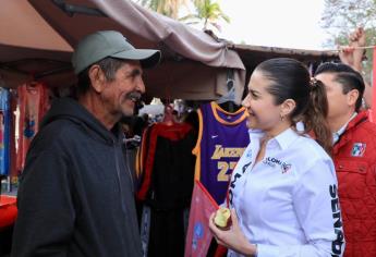 Paloma Sánchez se compromete con el norte de Sinaloa