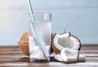 ¿Cuáles son los beneficios de tomar agua de coco? 