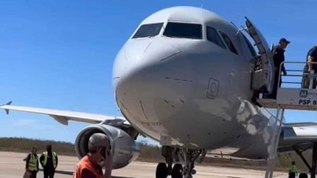 Avión de American Airlines hace aterrizaje forzoso en Mazatlán