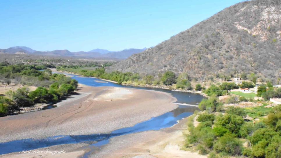 Así de seco se ve el río Fuerte, era uno de los más caudalosos de Sinaloa | FOTOS 