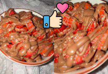 Un video de fresas con chocolate está por convertirse en el más visto en TikTok