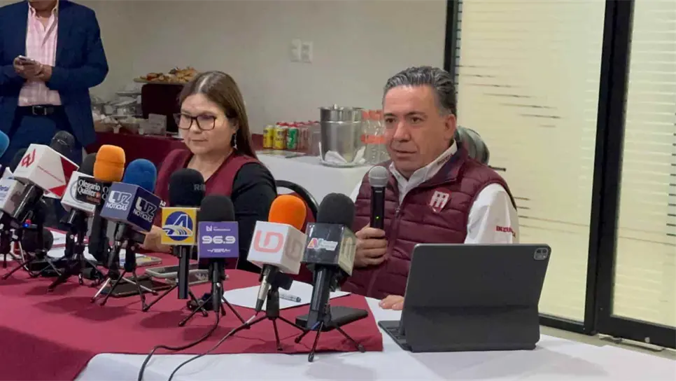 Imelda Castro y Enrique Inzunza. FOTO: Luz Noticias