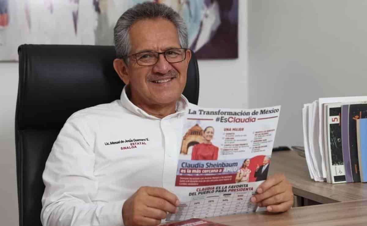 El profe Meny Guerrero es el nuevo Dirigente de Morena en Sinaloa