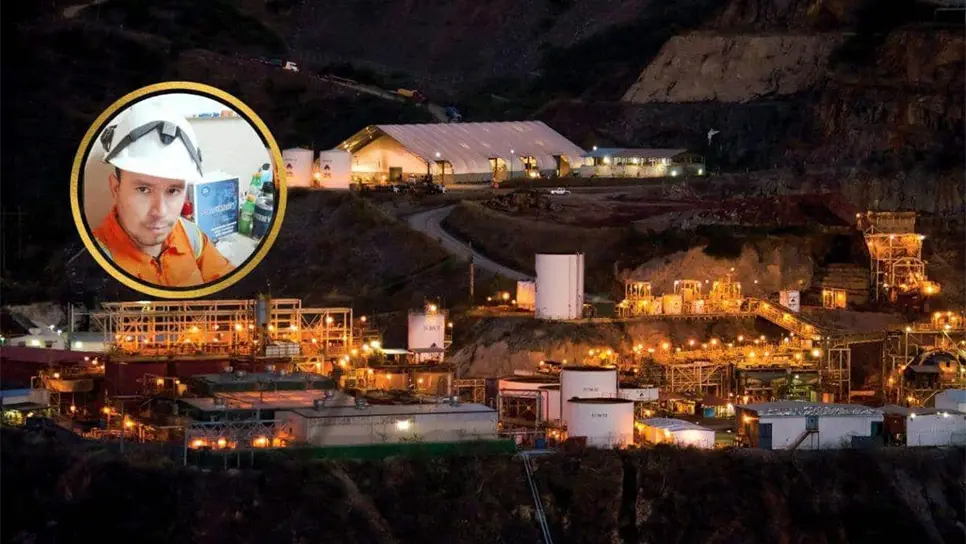 Colapsa mina en Témoris; trabajan para rescatar a un minero. | FOTO: Luz Noticias.