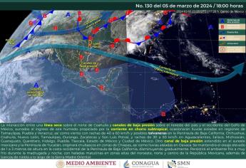 Intenso calor y hasta heladas se esperan por anticiclón combinado con el frente frío 40 en México