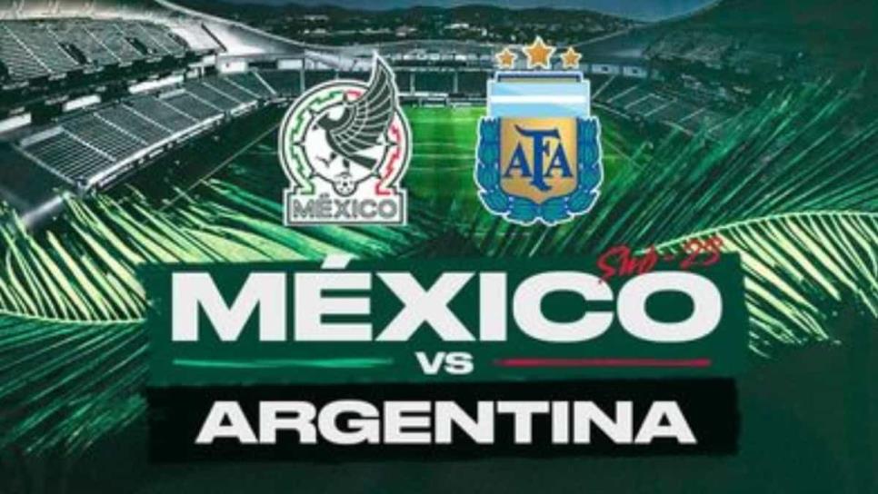 Lista la preventa para el México vs Argentina en Mazatlán: esto cuestan los boletos
