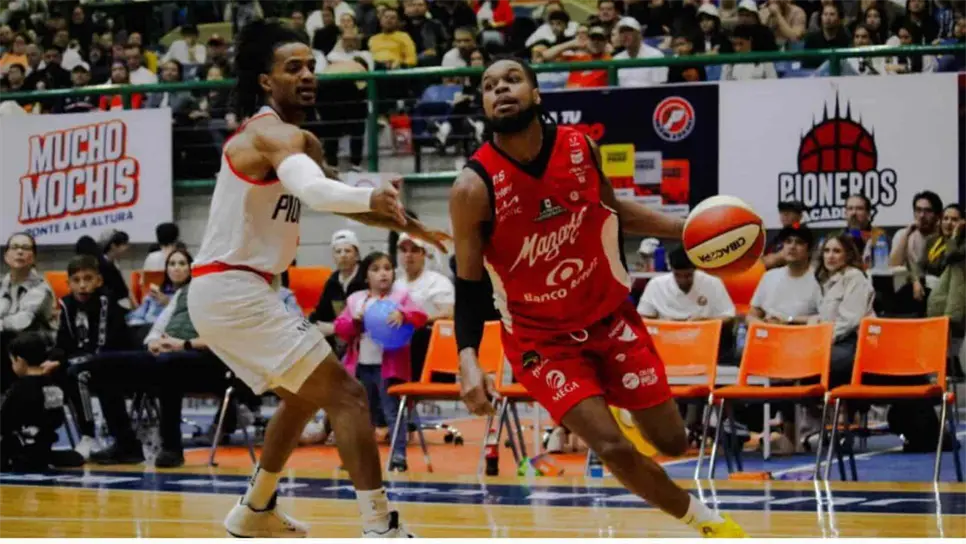 Pioneros: el único equipo sinaloense en ganar este martes en CIBACOPA. | FOTO: Luz Noticias.
