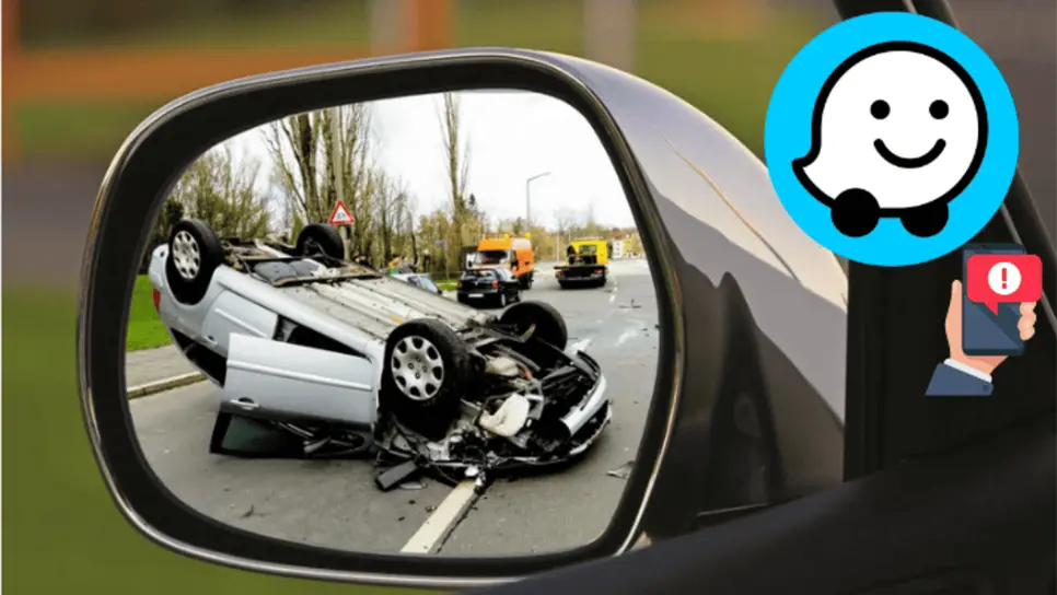 Dentro de las mejoras, la aplicación avisará cuando se aproxime un accidente para que puedas actuar. FOTO: Cortesía.