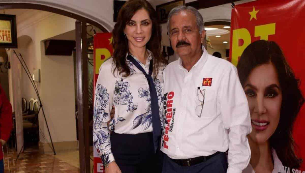 Yolanda de la Cruz y Jesús Estrada Ferreiro. FOTO: Luz Noticias