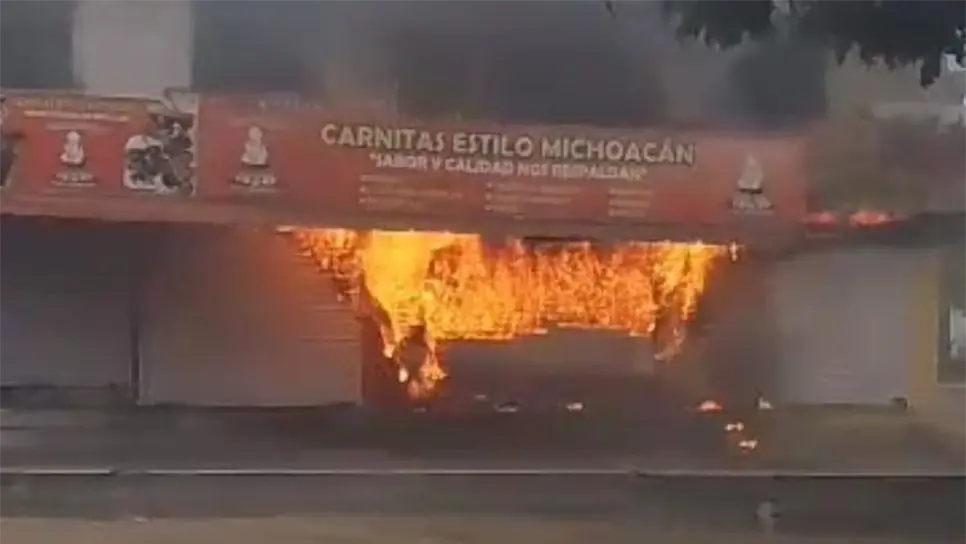 Afortunadamente nadie salió herido. FOTO: Luz Noticias