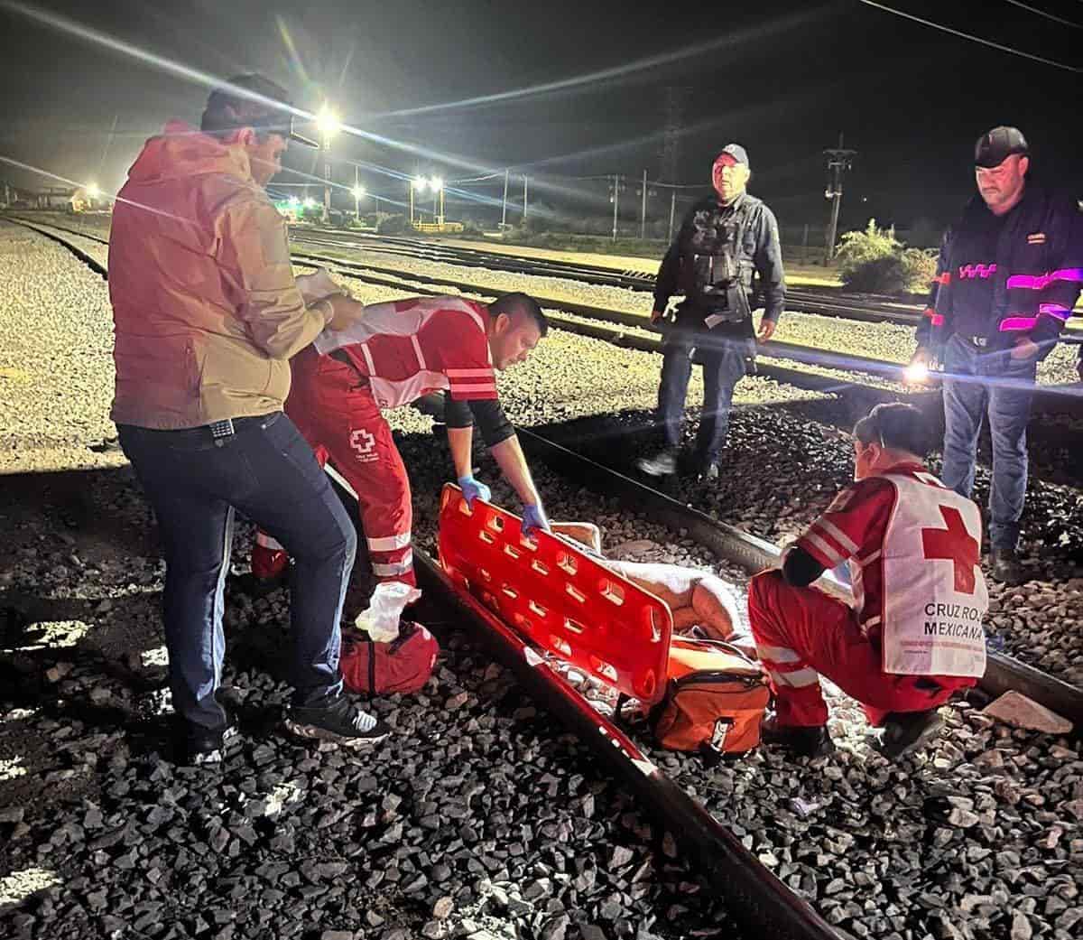 El sujeto fue trasladado al hospital inmediatamente. FOTO: Cortesía