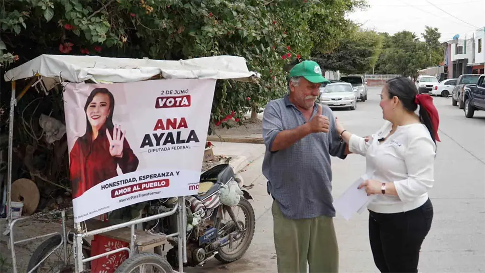 Ana Ayala busca ganar la candidatura por parte  de Morena. FOTO: Cortesía