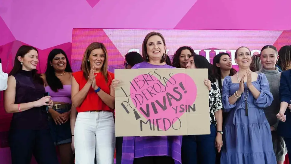 Las demandas de las mujeres serán la causa de mi gobierno: Xóchitl Gálvez. | FOTO: Cortesía.