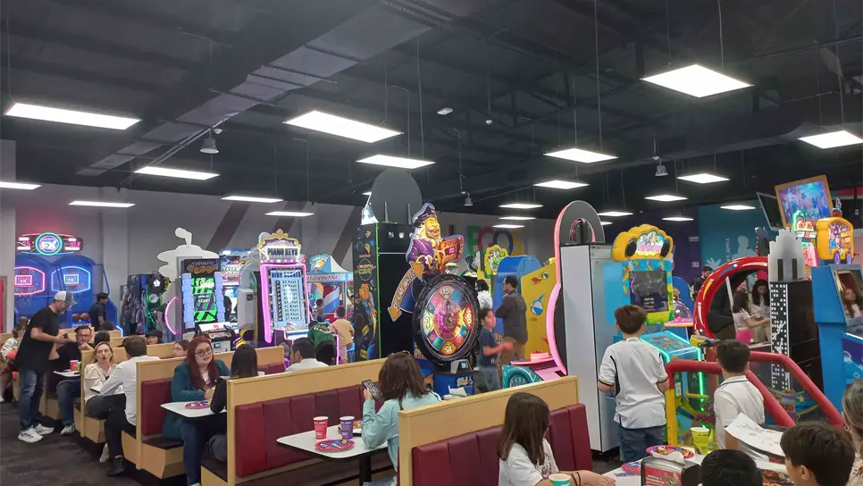 Chuck E. Cheese en Culiacán. | FOTO: Luz Noticias.