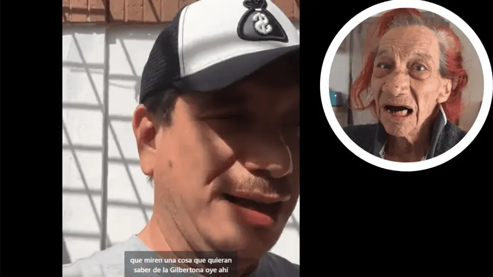 Pavel Moreno, informó sobre el estado de salud de la «Gilbertona», mediante redes sociales. FOTO: Redes sociales/ La tía Gilberta.