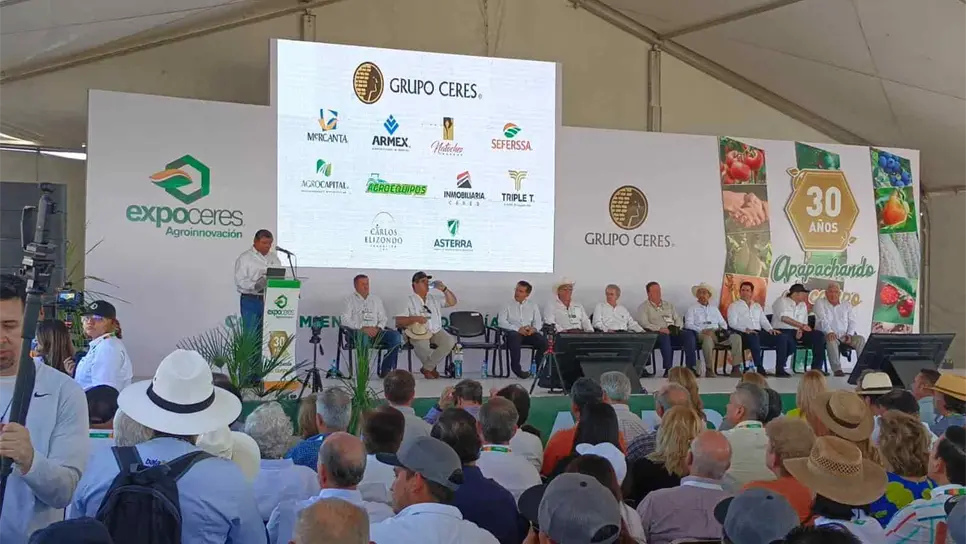 Arranca la edición número 30 de Expoceres 2024. | FOTO: Luz Noticias.