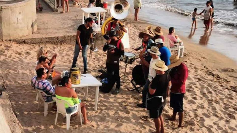 Pondrán «mano dura» a músicos ruidosos que violan el reglamento en playas de Mazatlán