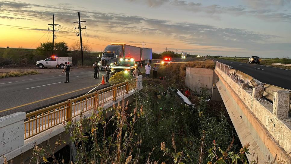 Sube a 5 muertos tras el accidente en El Carrizo, era una familia de la Scally, en Los Mochis