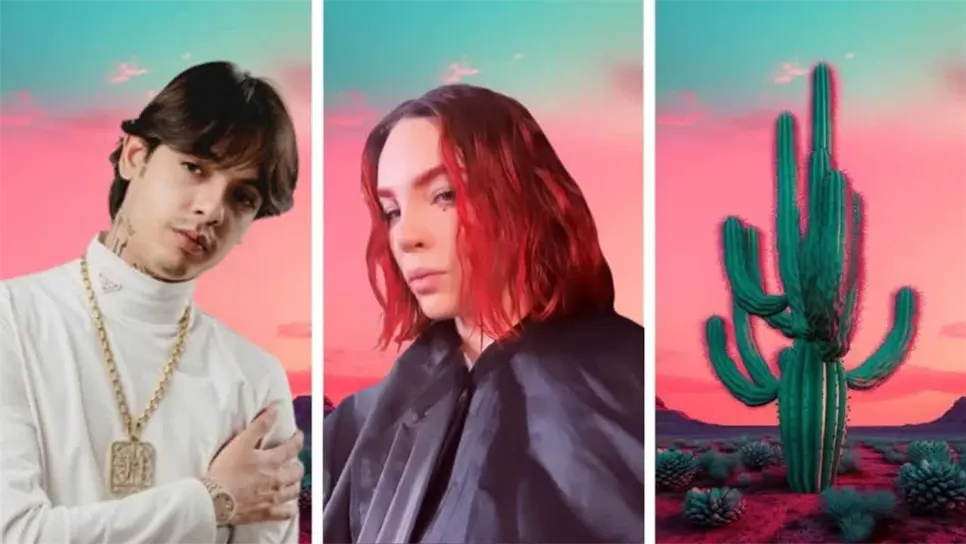 Belinda se aplicó un radical cambio de look y se espera una colaboración musical con Natanael Cano.