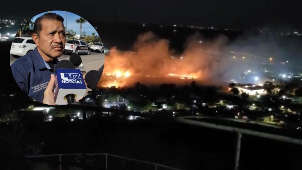 «Incendio de la UAdeO pudo haber sido provocado»: Protección Civil Ahome