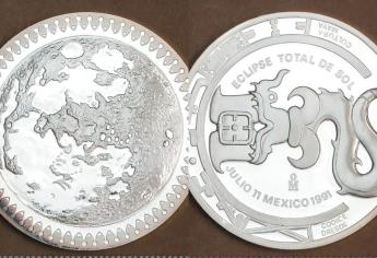 ¿Cuánto cuesta la moneda conmemorativa del eclipse solar en México?