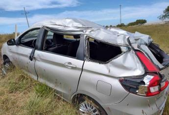 Adulto mayor termina lesionado tras volcadura en la Maxipista, en Costa Rica