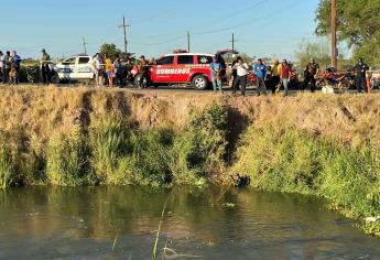 Adulto mayor muere tras caer al canal Sicae, en El Fuerte, la vagoneta en que viajaba