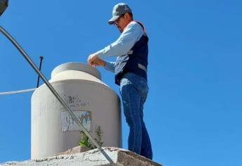 Coepriss detecta anomalías en tinacos de escuela con brote de hepatitis en Ahome