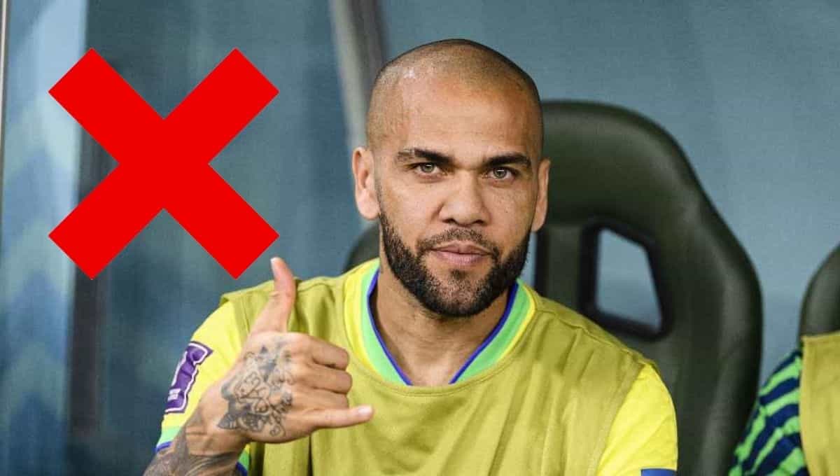 Dani Alves es el segundo futbolista con más títulos en la historia. FOTO: Internet