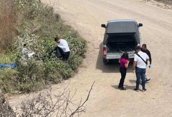 Encuentran cadáver en estado de descomposición en canal de riego de Villa Unión, Mazatlán