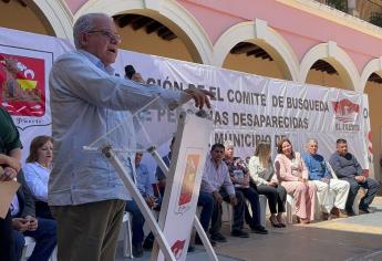 Instalan Comité de Búsqueda de Desaparecidos en El Fuerte, reportan a 90 desaparecidos en ese municipio 