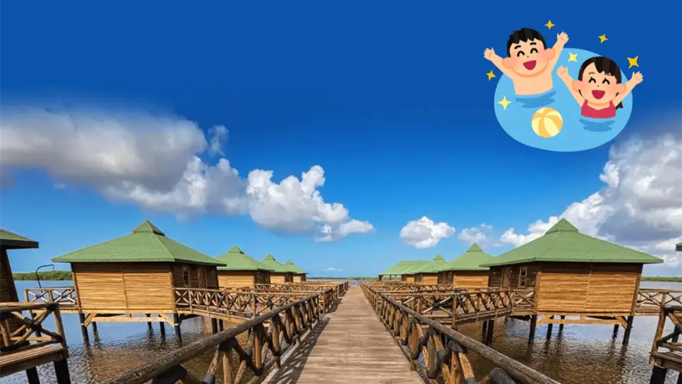 El hotel cuenta con una alberca ideal para niños. FOTO: Gran Altata.