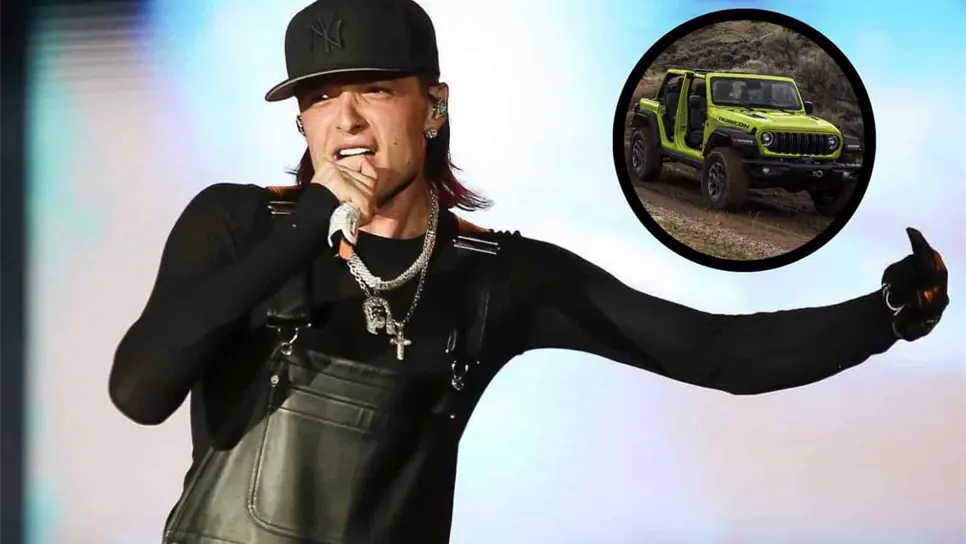 Foto: Peso Pluma (Twitter)/Jeep