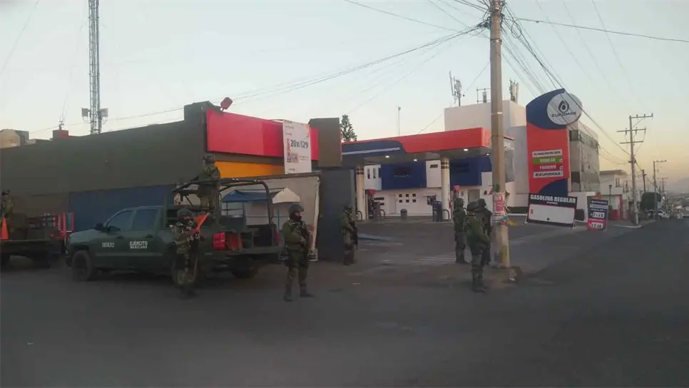 Operativos militares en Culiacán.