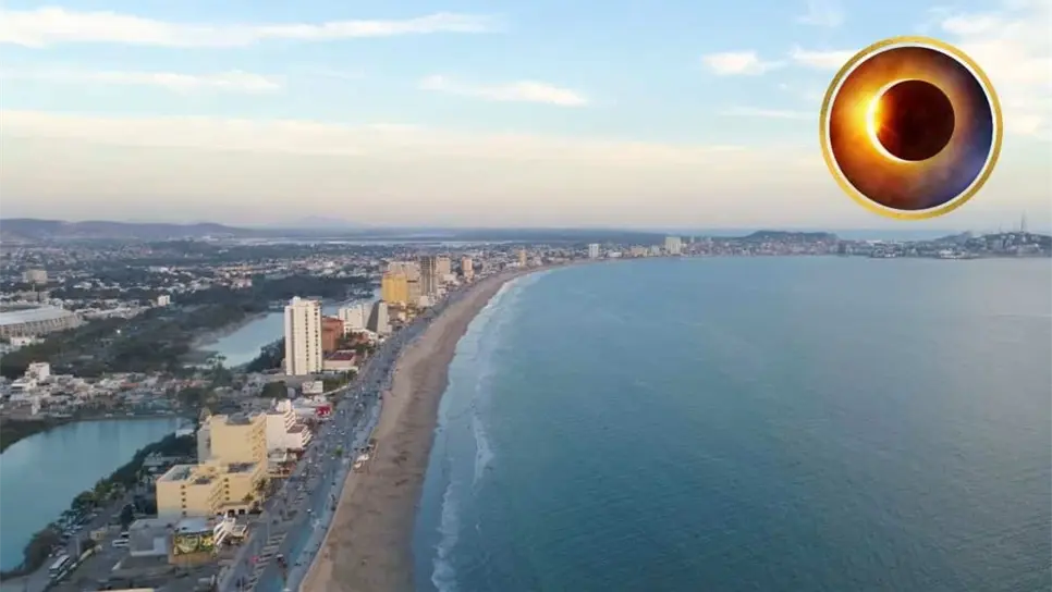 Mazatlán será uno de los mejores lugares en el mundo para ver el eclipse.