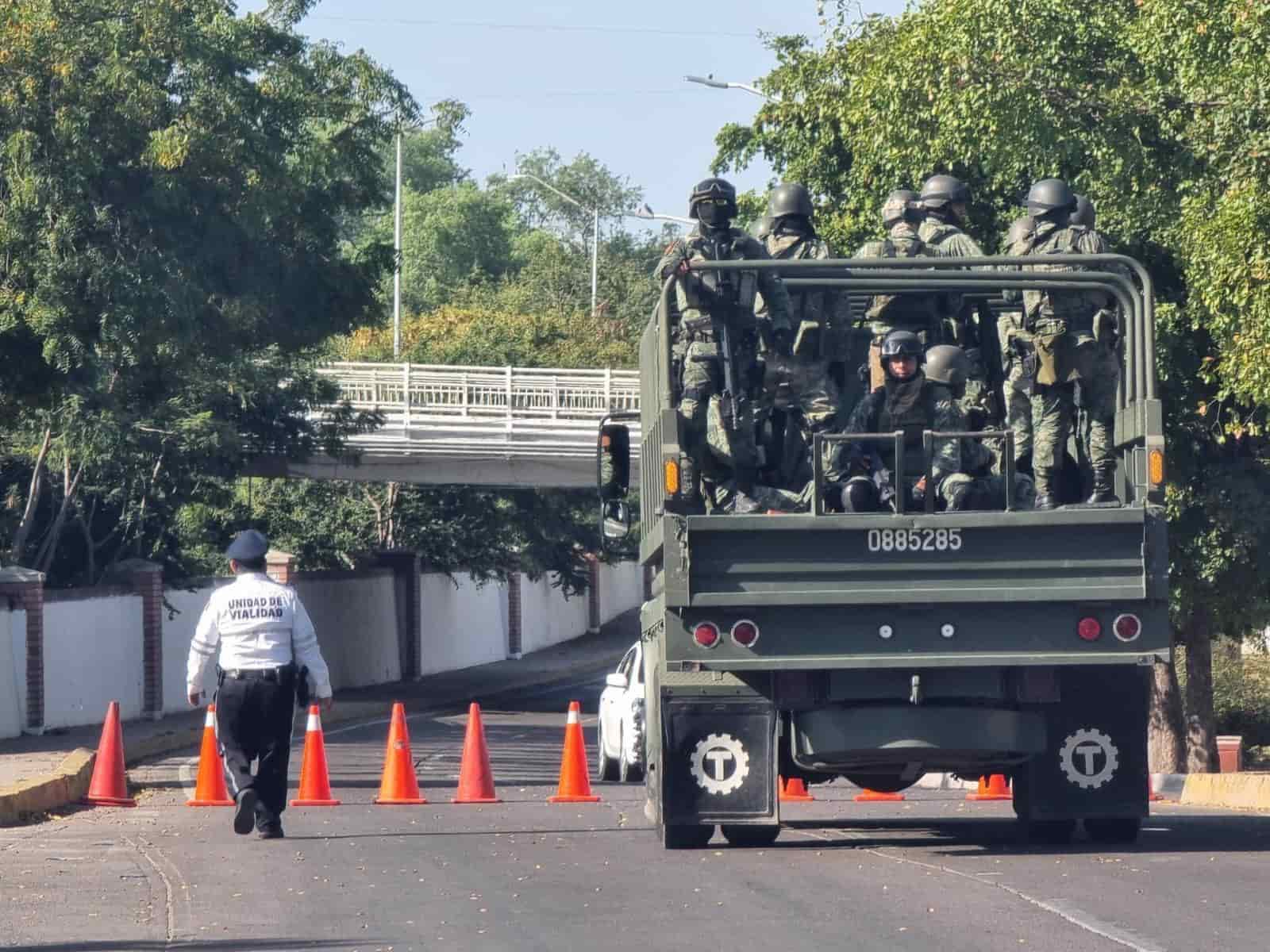 El Malecón de Culiacán se mantiene cerrado tras el enfrentamiento del fin de semana