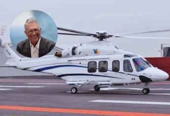 Así es el helicóptero del «Tío Richie» en el que llega a su trabajo