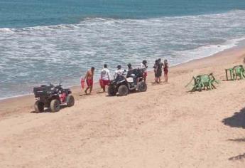 Turista agrede a un elemento de la Policía Acuática en Mazatlán