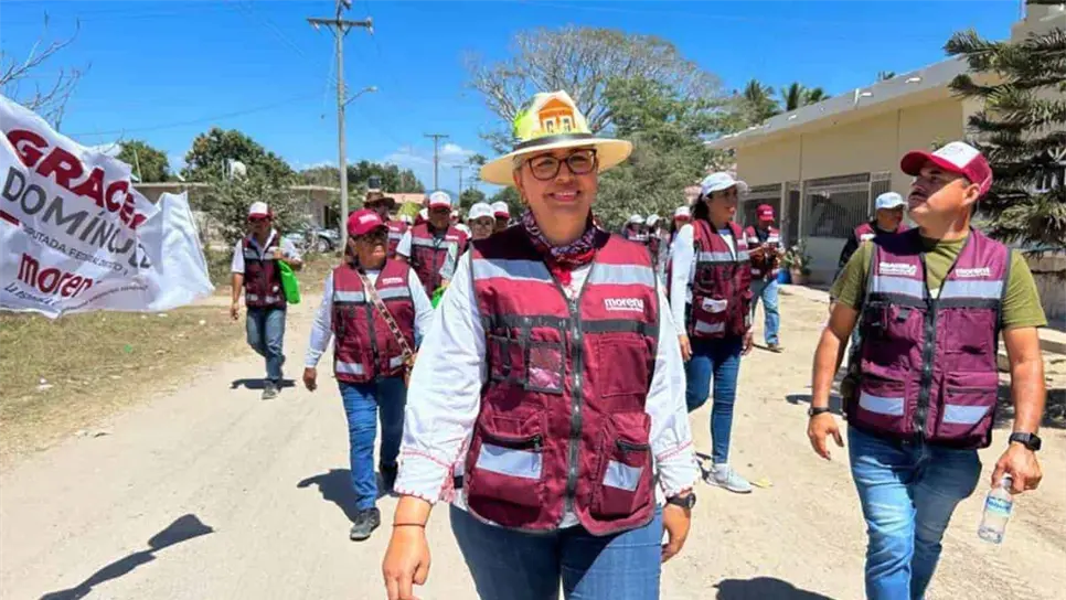 Graciela Domínguez busca la diputación del distrito 01. FOTO: Cortesía