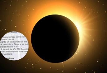 Eclipse solar 2024: Libro de la SEP pronosticó este fenómeno hace más de 30 años